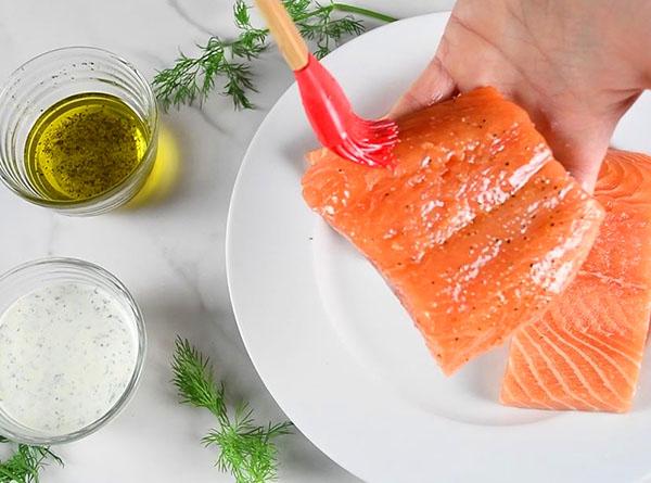 Pistachio Crusted Salmon with Creamy Dill Sauce & Roasted Carrots - Step 5